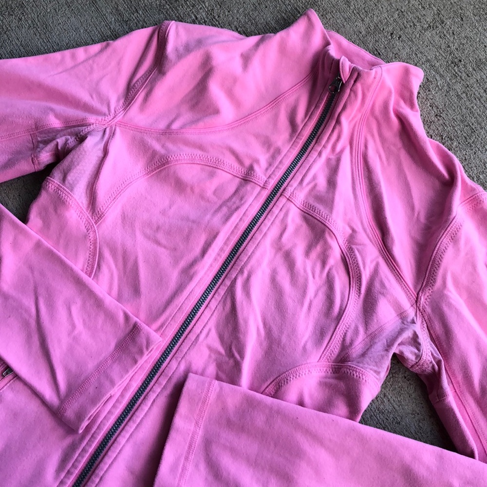 Lululemon Define Jacket 4 Pink Zip